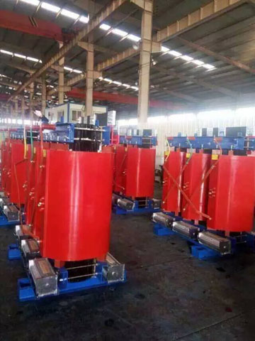 舟山3150KVA非晶合金干式变压器